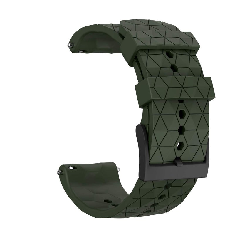 MCXGL Quick release Rubber Strap Replacement for Suunto 9 Baro Copperï¼ŒSpartan series 24mm Smart Wrist watchbands - Image 1